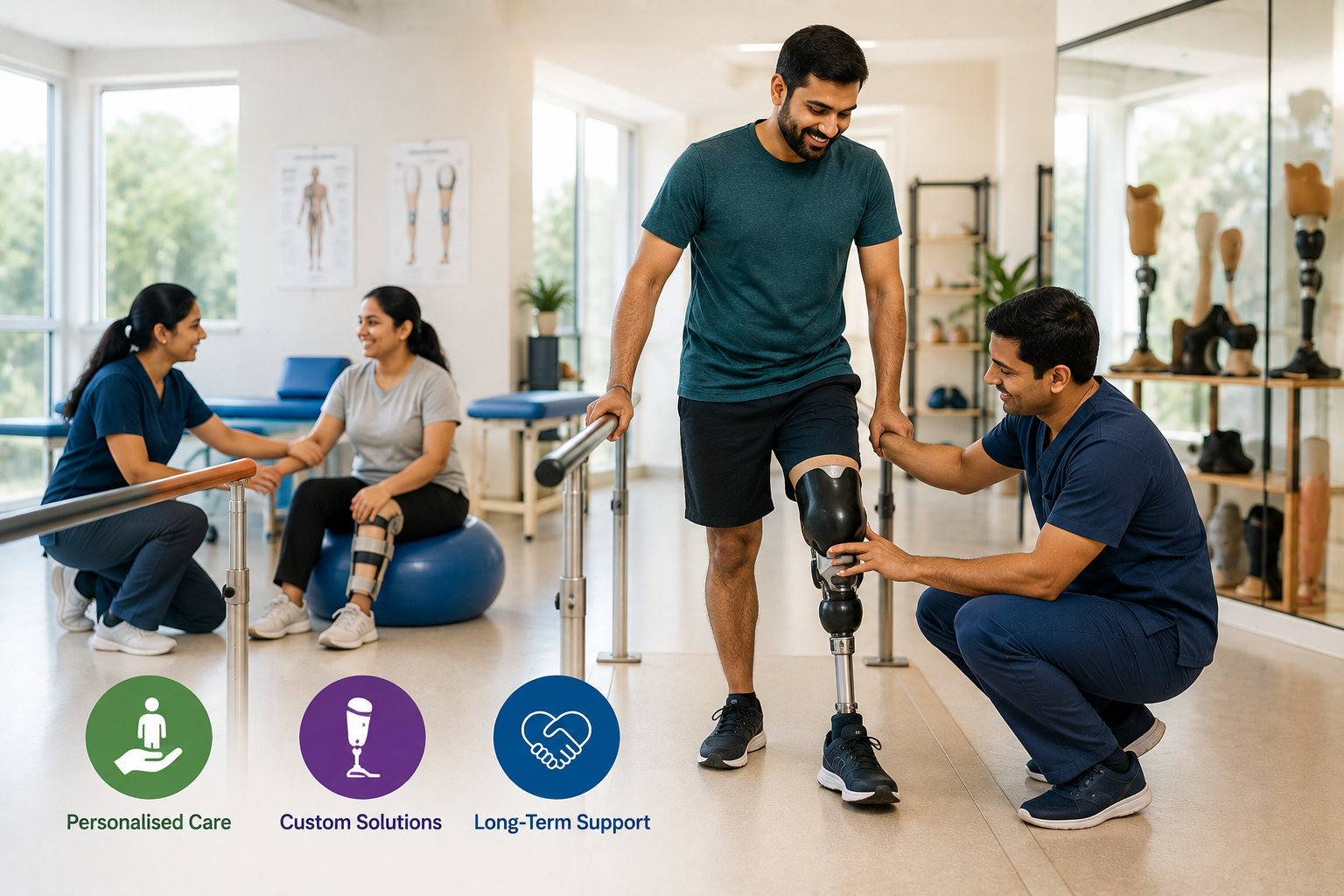 Orthotic gait rehabilitation