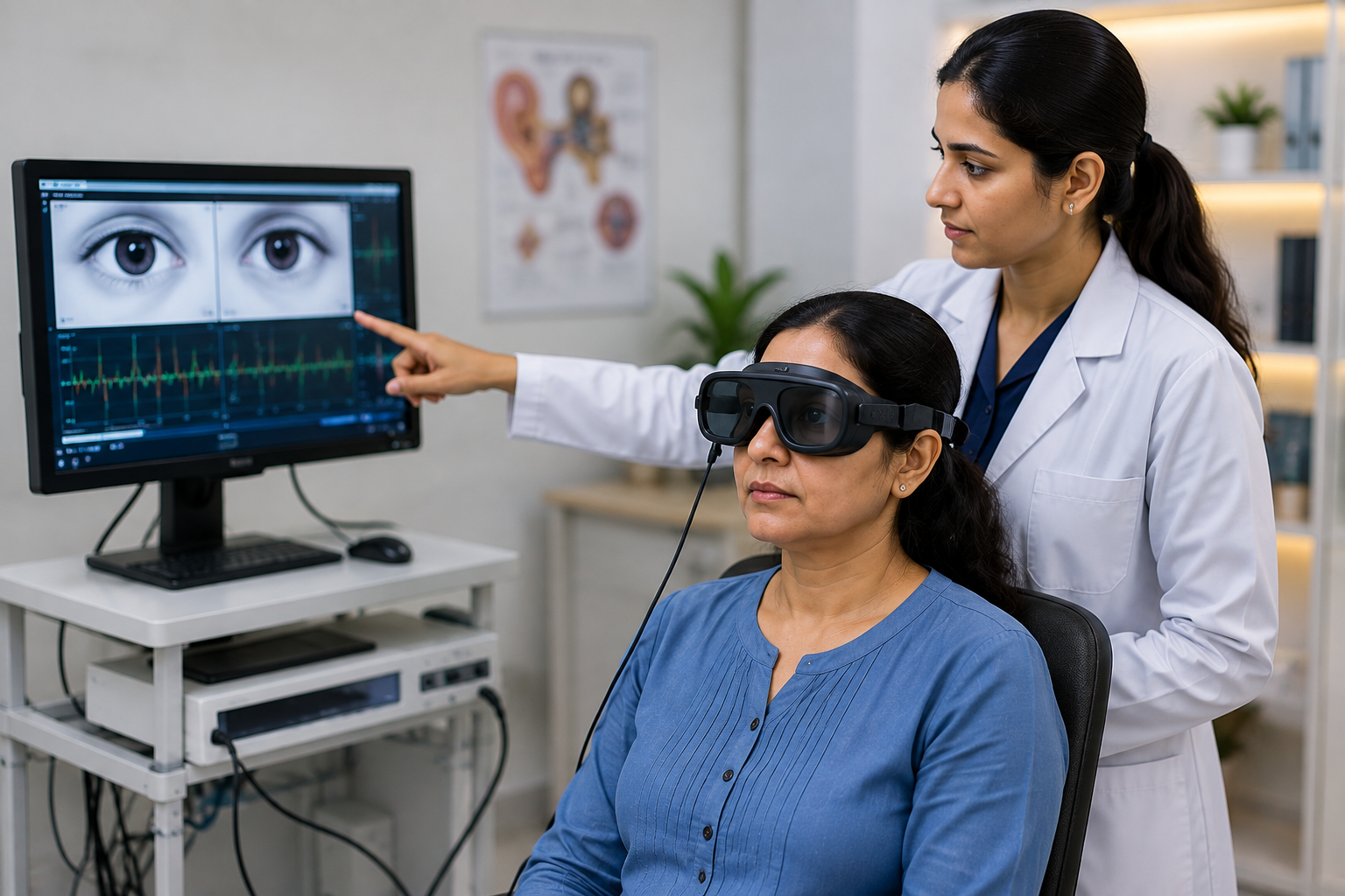 Indian female healthcare specialist